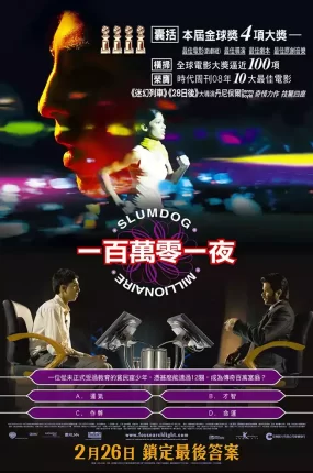粤语配音电影一百万零一夜 贫民窟的百万富翁 贫民百万富翁 Slumdog Millionaire