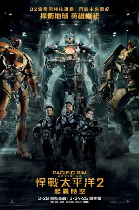 粤语配音电影悍战太平洋2:起义时空 环太平洋:雷霆再起 环太平洋2:起义时刻 Pacific Rim: Uprising