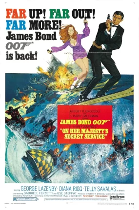 粤语配音电影铁金刚勇破雪山堡 007之女王密使 女王密使 On Her Majesty's Secret Service