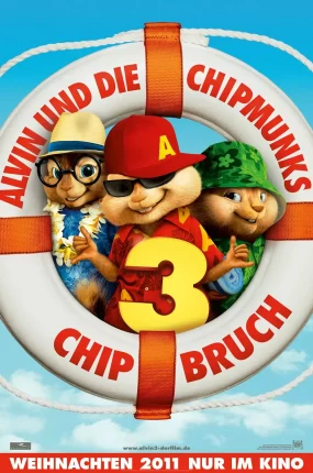 粤语配音电影花鼠明星俱乐部3 鼠来宝 3:破碎的旅程 鼠来宝3 Alvin and the Chipmunks: Chip-Wrecked