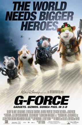 粤语配音电影超鼠特攻 豚鼠特攻队 鼠胆妙算 G-Force