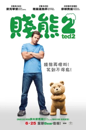 粤语配音电影贱熊2 泰迪熊2 熊麻吉2 Ted 2
